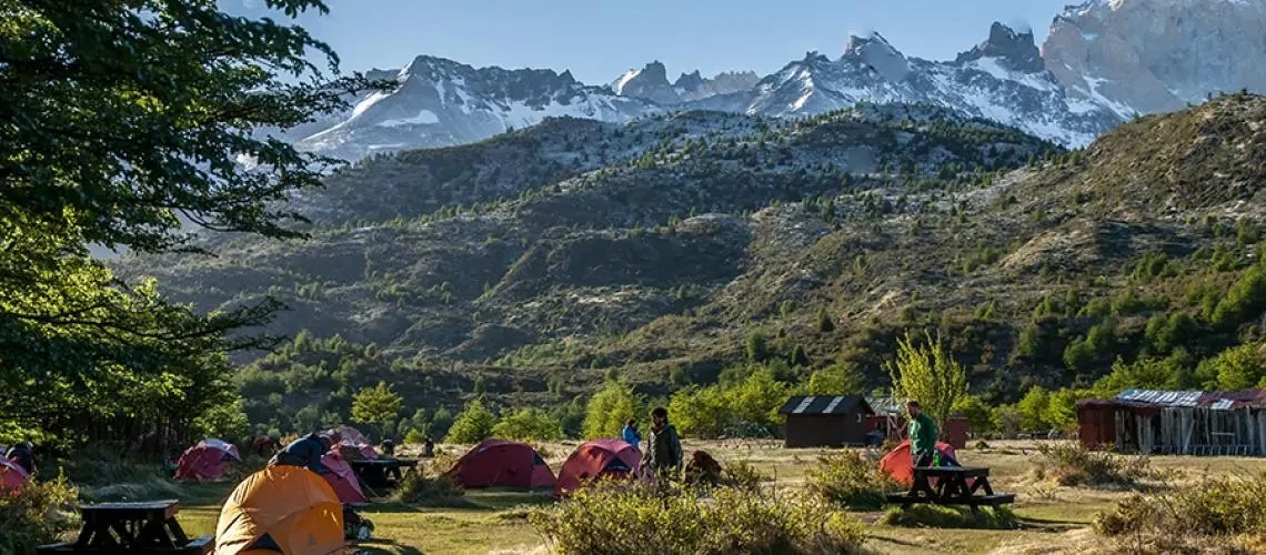 Turismo Camping en Chile, por regiones